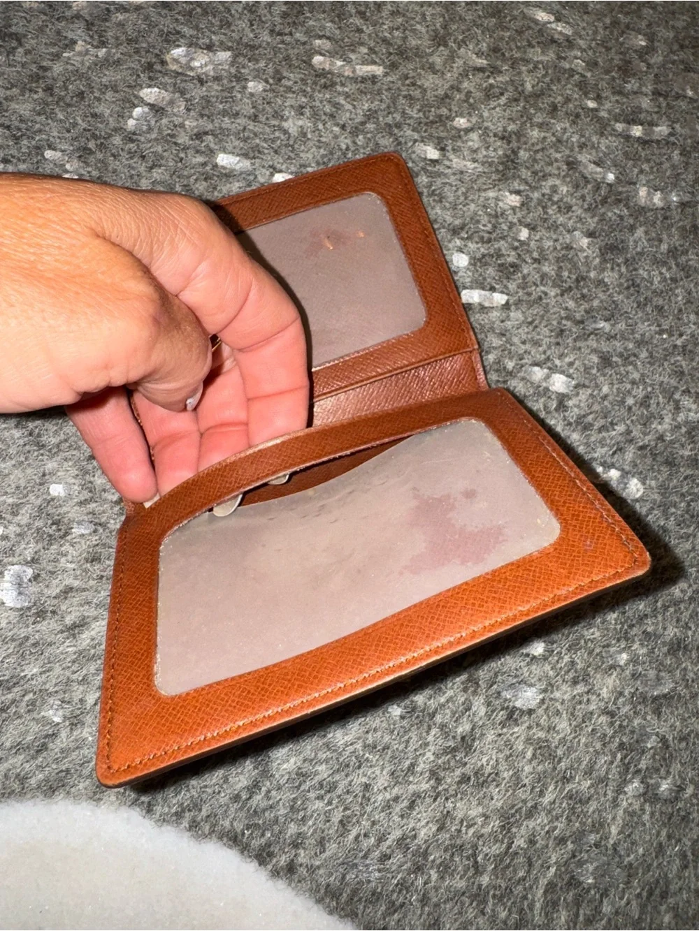 Louis Vuitton Brown Monogram Card Holder